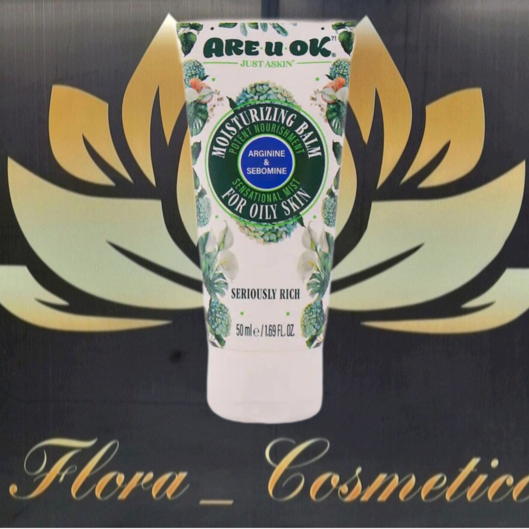 کرم و بالم تیوپی دست و صورا آر یو اوکی مناسب پوست چرب ( 50 ML )