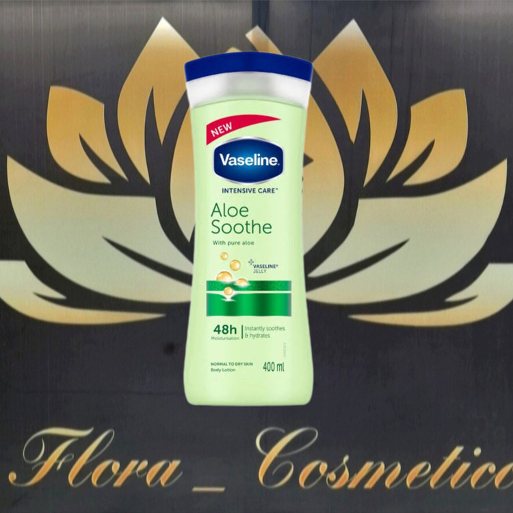 لوسیون بدن واااازلین مدل آلوئه ورا ( 400 ML )