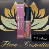 رژ لب مایع مات 24 ساعته MISS 2M بدون پوسته شدن لب ها شماره 118 ( 4 ML )
