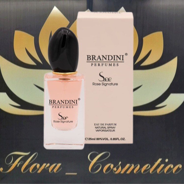 مینی ادکلن زنانه برندینی مدل SEE ROSE SIGNATURE با ماندگاری بالا ( 25 ML )