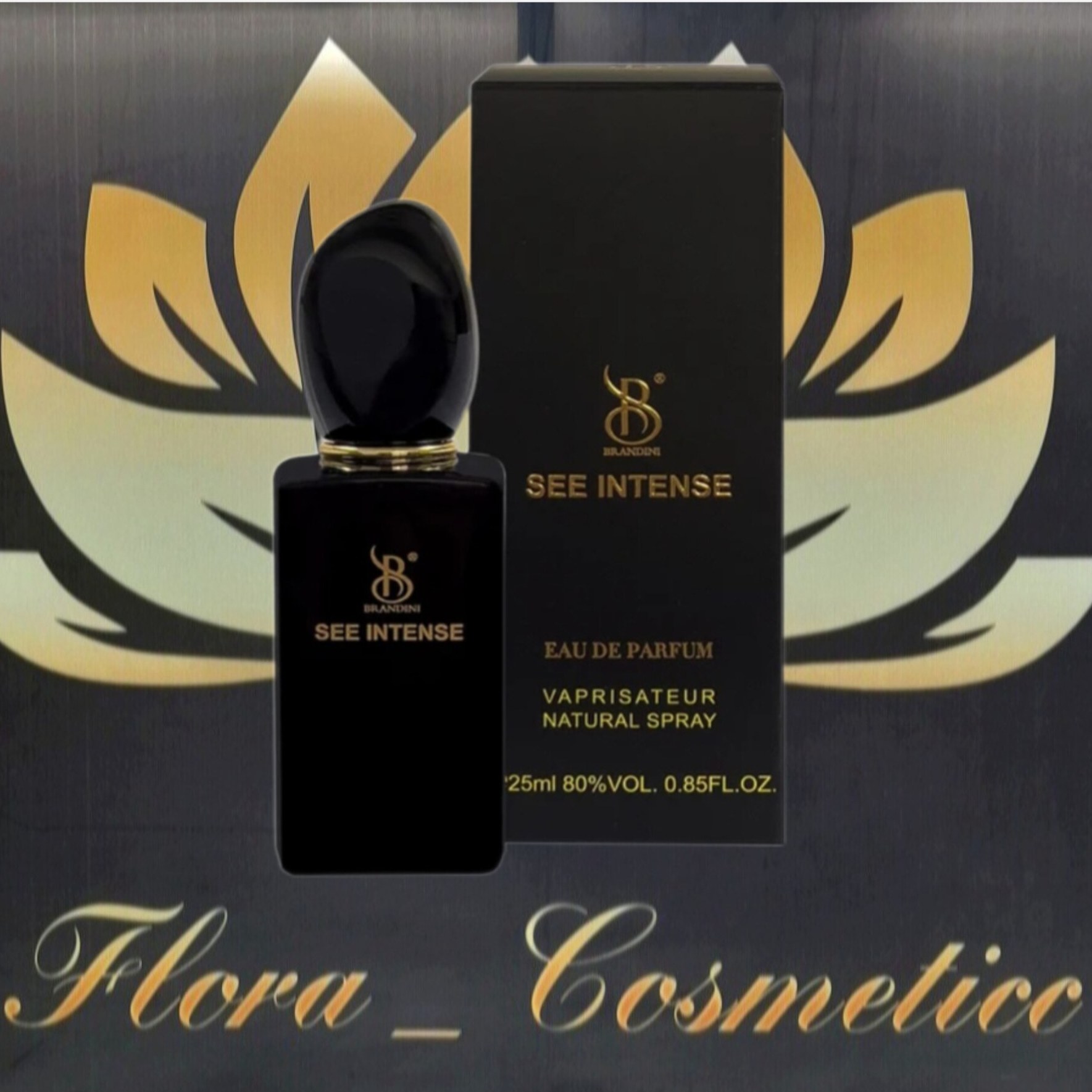 مینی ادکلن زنانه برندینی مدل SEE INTENS با ماندگاری بالا ( 25 ML )