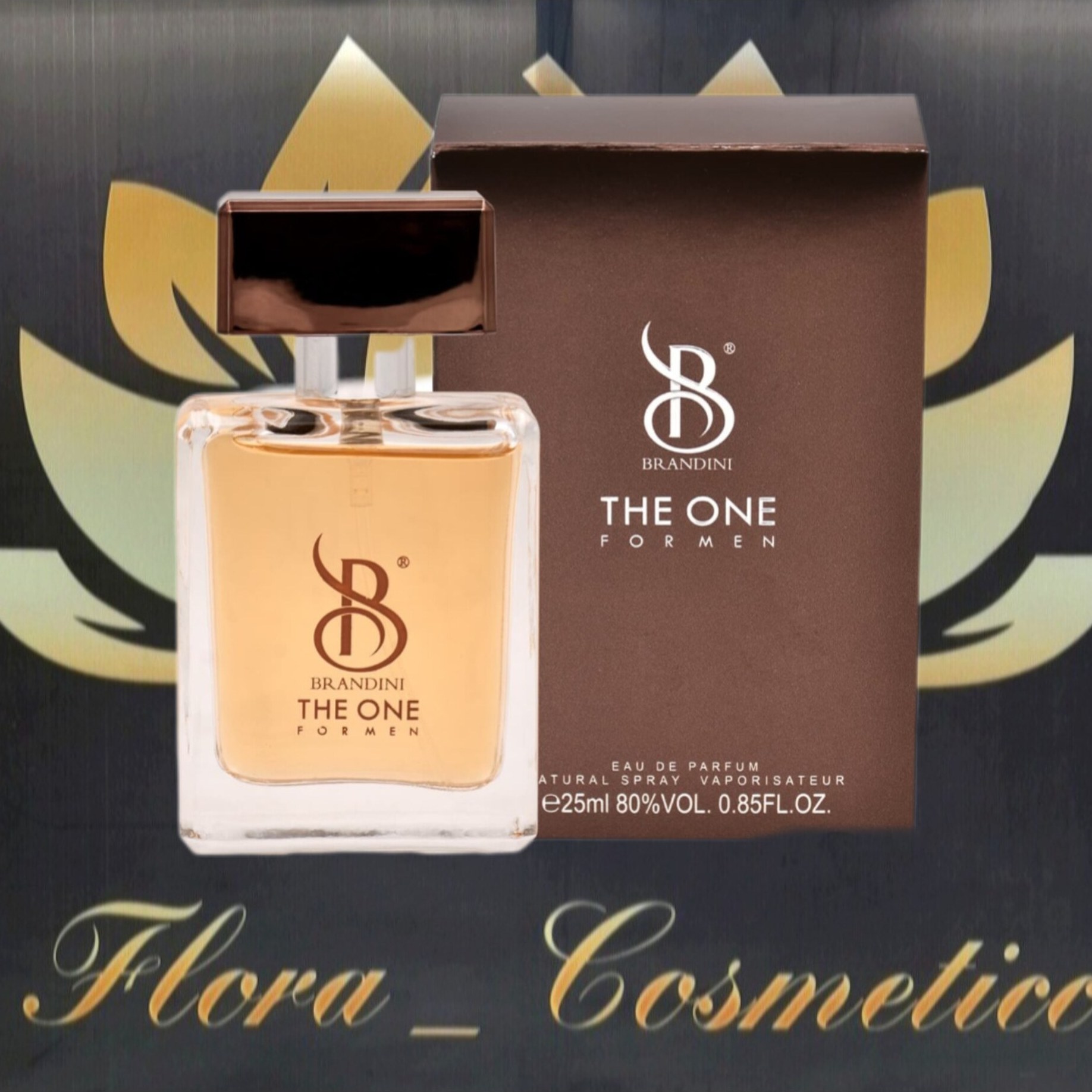 مینی ادکلن مردانه برندینی مدل THE ONE با ماندگاری بالا و تلخ ( 25 ML )
