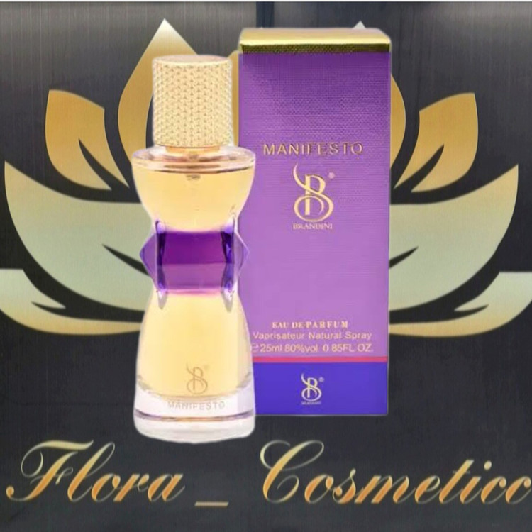 مینی ادکلن زنانه برندینی مدل MANIFESTO رایحه ی گلی ( 25 ML )
