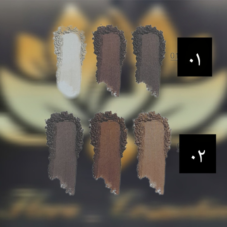 پالت سایه ابرو 3 عددی MISS 2M شماره ی 01 ( 4 ML )