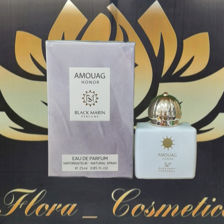 مینی مینی ادکلن زنانه بلک مارین مدل AMOUAG HONOR با رایحه ی ماندگار ( 25 ML )
