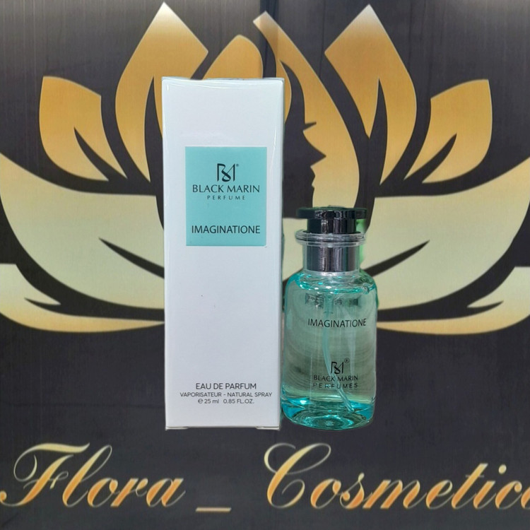 مینی ادکلن مردانه بلک مارین مدل imagination لویی ویلتون ایمجینیشن با رایحه ی خنک ( 25 ML )