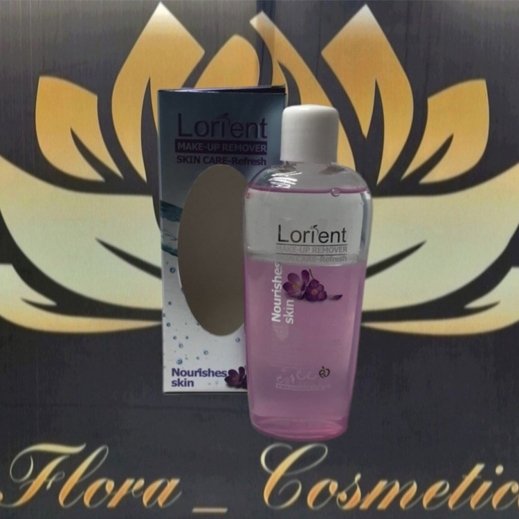 آرایش پاک کن و میسلار دو فاز لوریت مناسب چشم و لب و صورت ( 120 ML )
