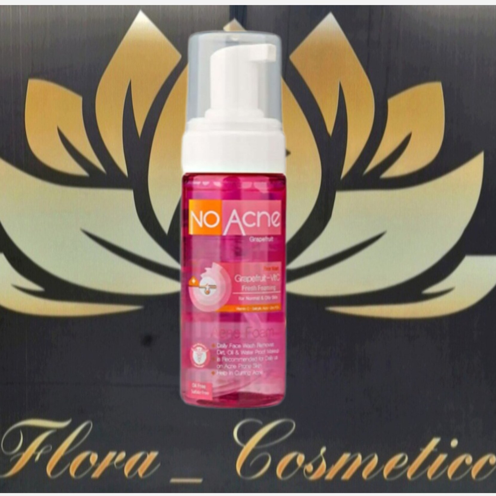 فوم شستشوی صورت نوآکنه مناسب پوست نرمال تا چرب ( 150 ML )