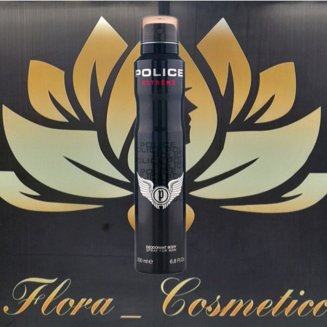 اسپری بدن مردانه پلیس مدل اکستریم طبع تلخ ( 200 ML )