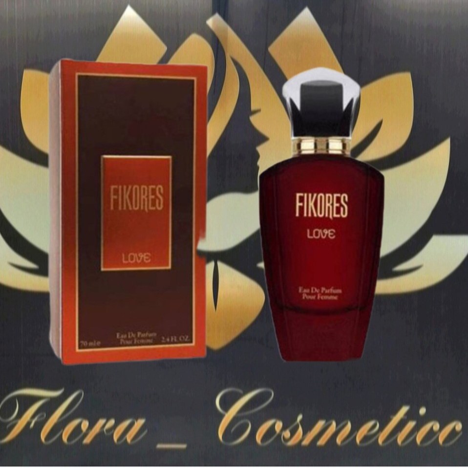 ادوپرفیوم زنانه فیکورس مدل Love رایحه شیرین و گرم خوراکی و گل ( 100 ML )
