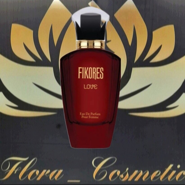 ادوپرفیوم زنانه فیکورس مدل Love رایحه شیرین و گرم خوراکی و گل ( 100 ML )