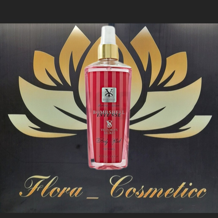 بادی اسپلش زنانه شمیاس مدل بامشل ( INTENSE ) رایحه ی گرم و شیرین و ماندگاری بالا ( 250 ML )