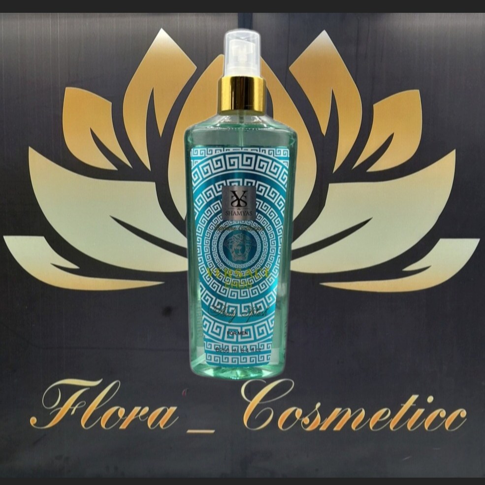 بادی اسپلش مردانه شمیاس مدل ورساچه اروس ( VERSAGE EROS ) رایحه ی خنک و شیرین و ماندگاری بالا ( 250 ML )