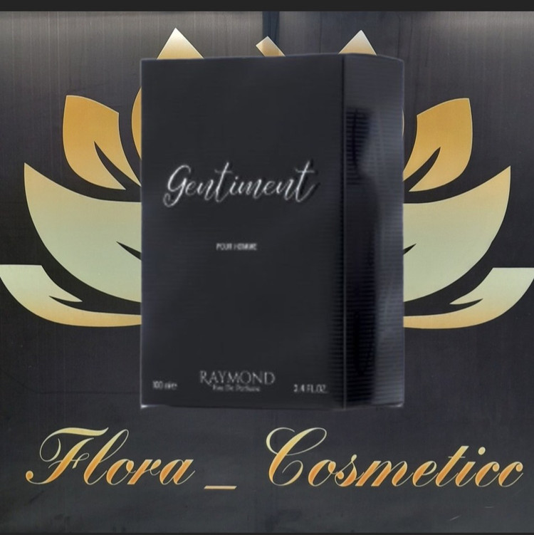 ادکلن مردانه GENTIMENT از برند رایموند RAYMOND رایحه ی خنک و تلخ ( 100 ML )