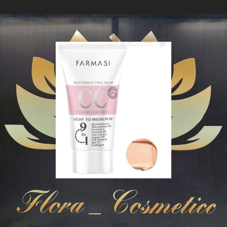 کرم سی سی ( 9 در 1 ) با SPF 25 کد 01 مناسب پوست چرب و مختلط( 50 ML)