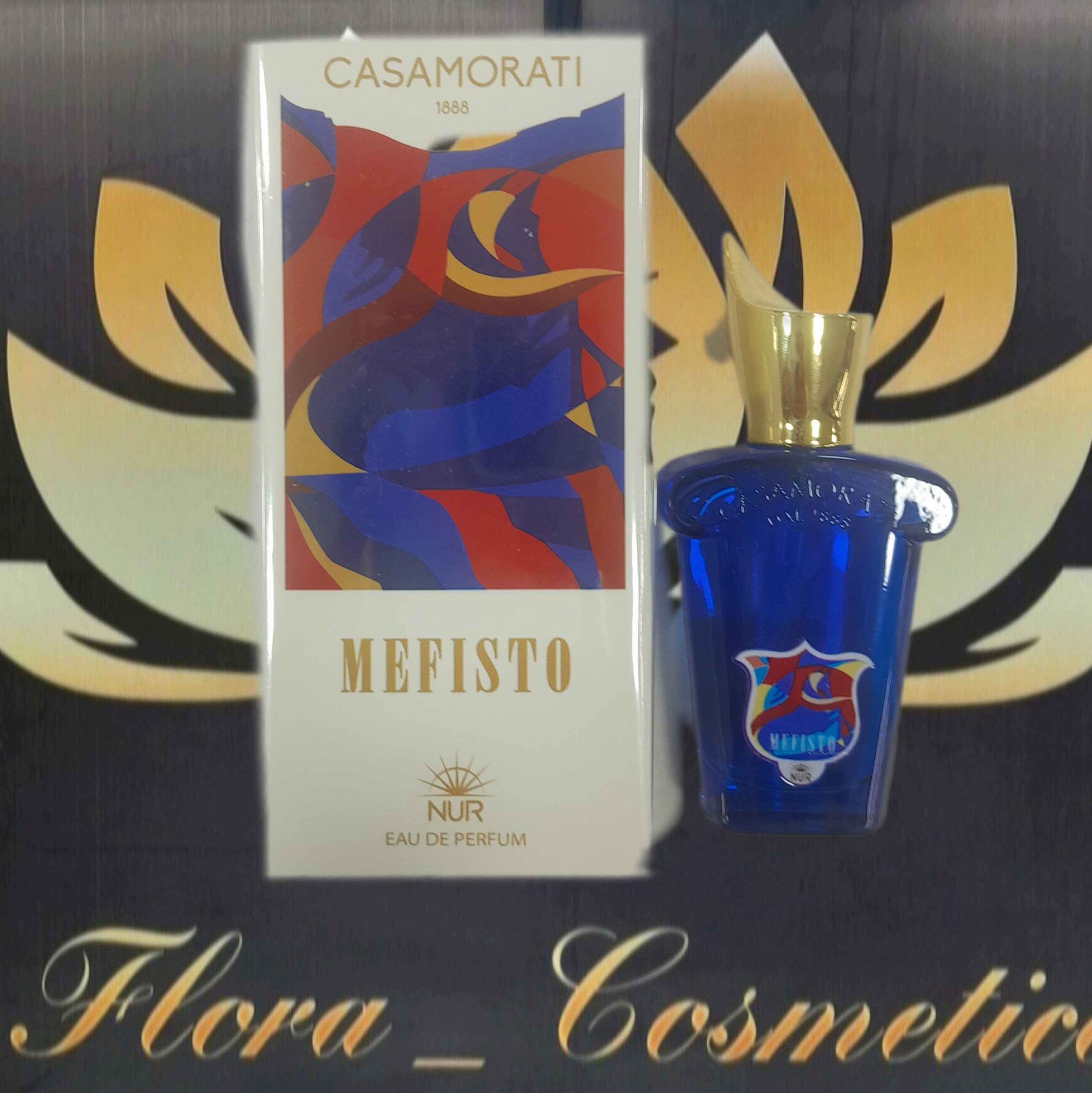 مینی ادکلن مردانه نور مدل کازاموراتی مفیستو mefisto با حجم ( 25 میل )