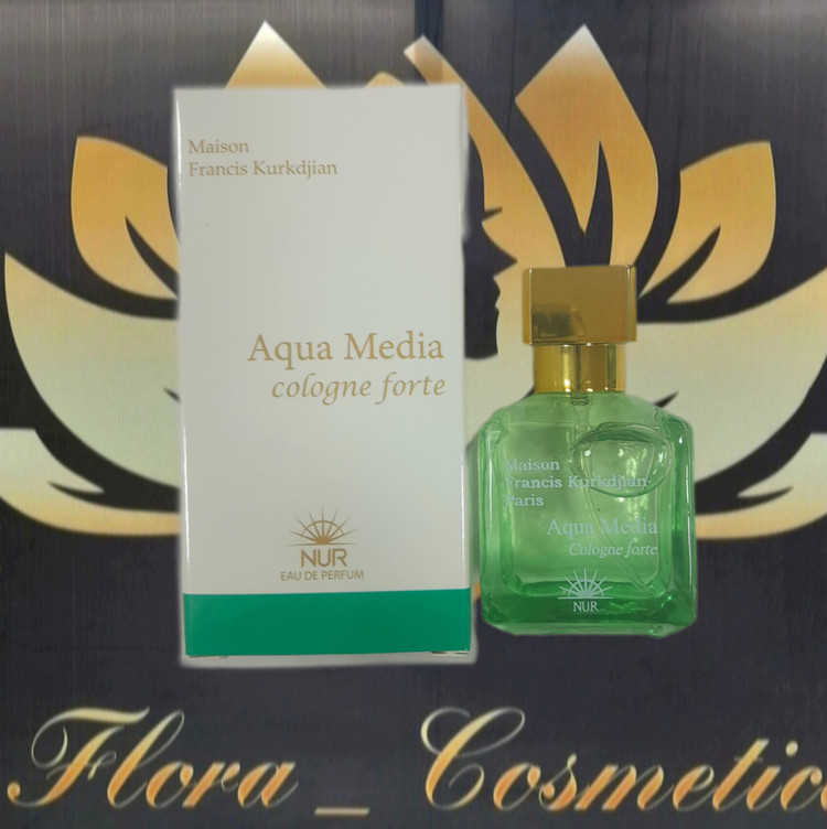 مینی ادکلن مردانه و زنانه نور مدل آکوا مدیا کلون فورته aqua media با حجم ( 25 میل )