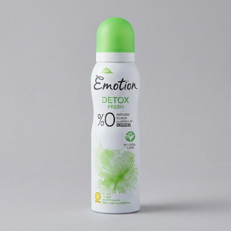 اسپری ضدتعریق زنانه ایموشن مدل DETOX FRESH حجم 150 میلی‌لیتر